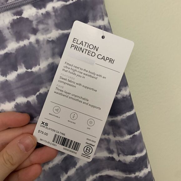 Athleta Elation Printed Capri - Picture 7 of 8